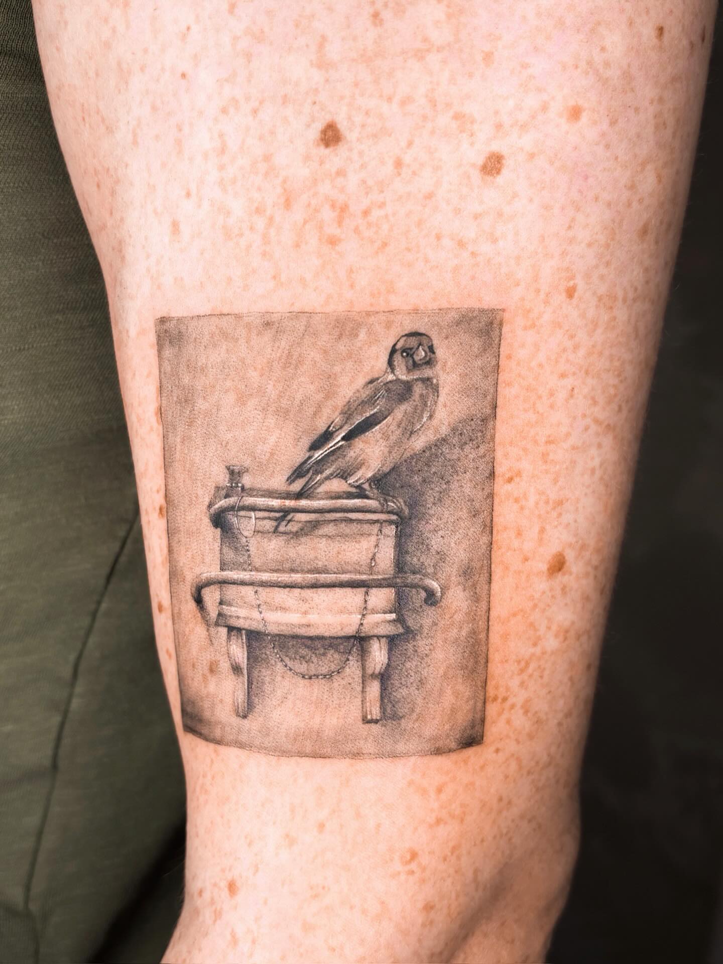 Tattoo by @eudokeotattoo — black_and_grey