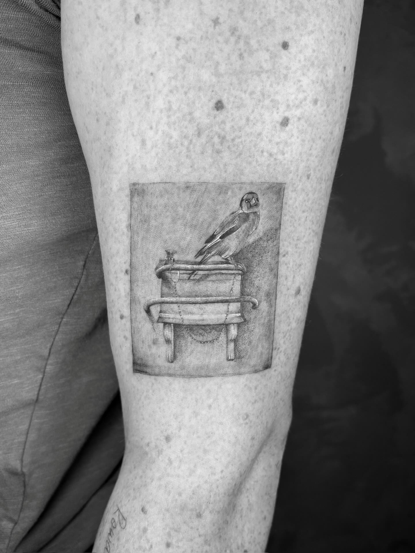 Tattoo by @eudokeotattoo — black_and_grey