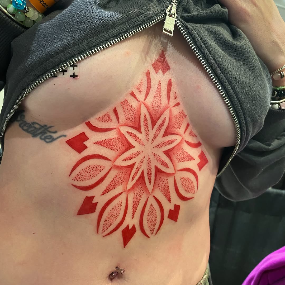 Tattoo by @josh_st_tat2 — geometric, dotwork