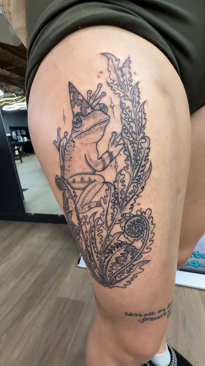 Tattoo by @fig_thetattooer — black_and_grey, realism