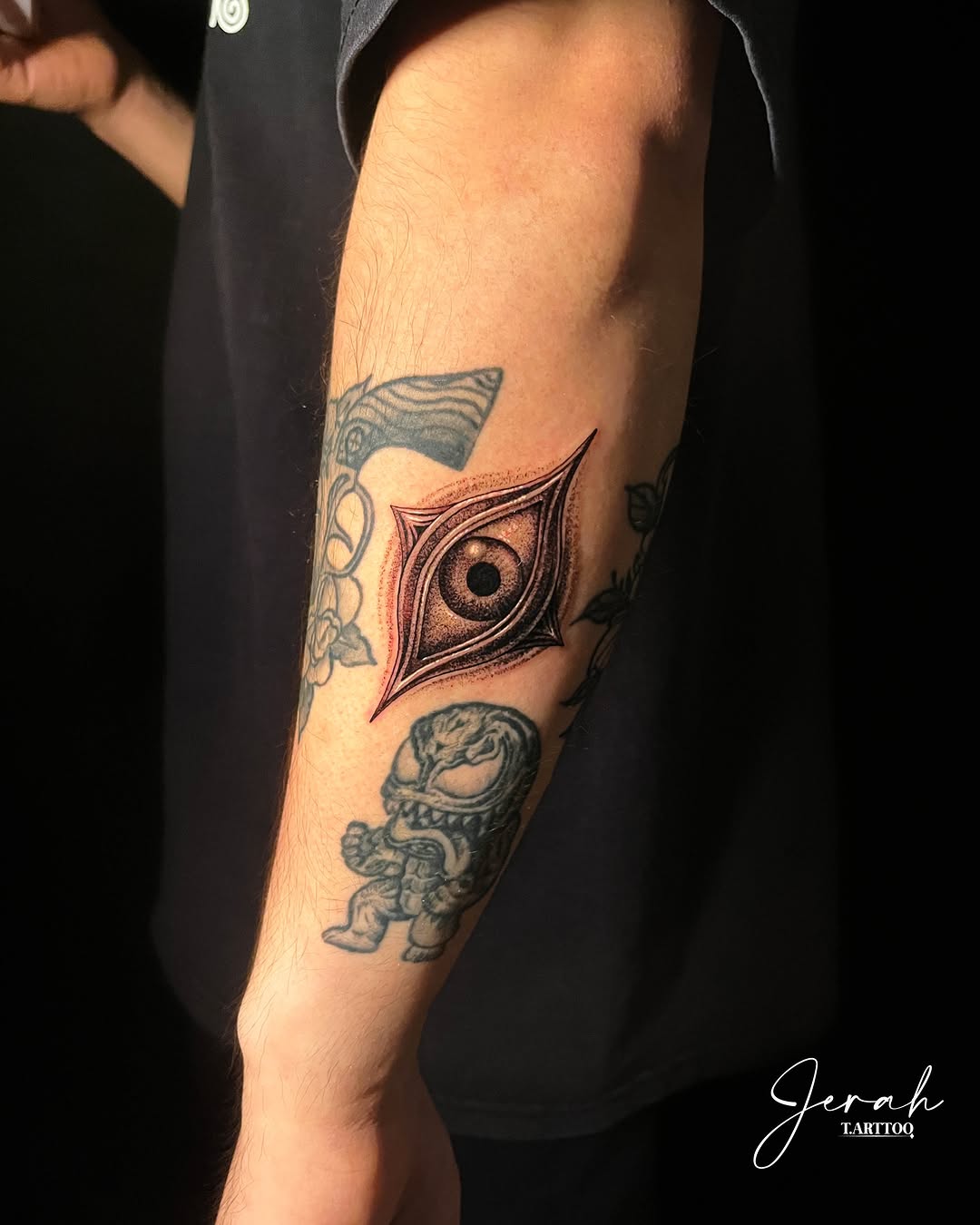 Tattoo by @t.arttoo_jerah — black_and_grey, realism
