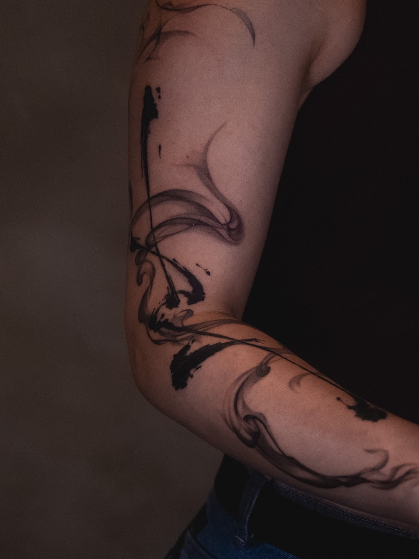 Tattoo by @ray_thefox — black_and_grey