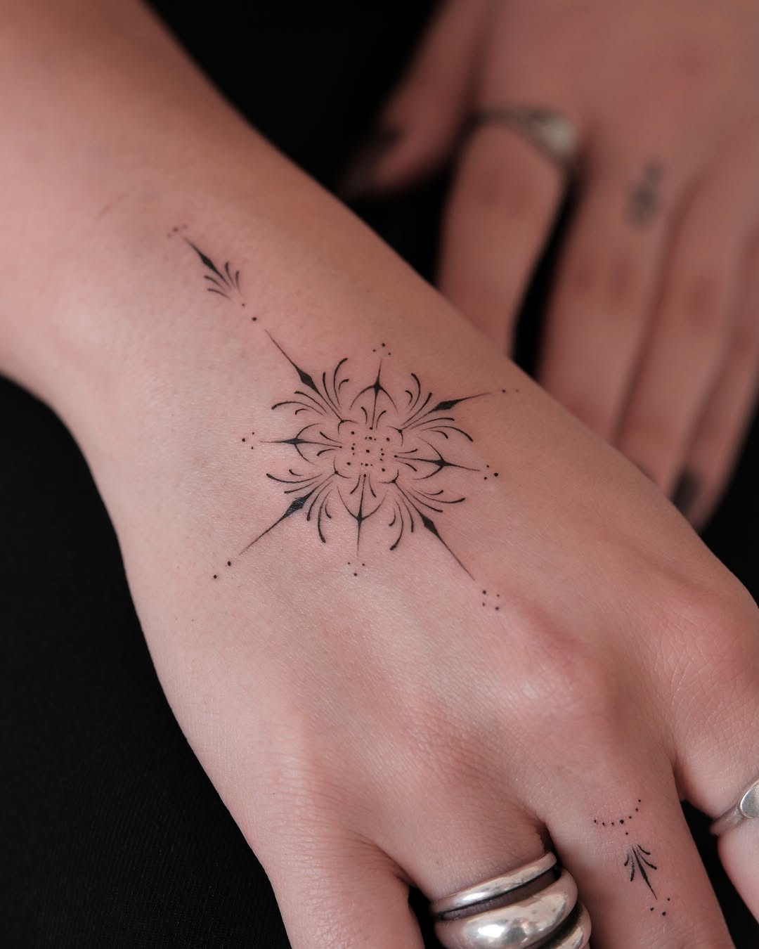 Tattoo by @goksu_ink — geometric