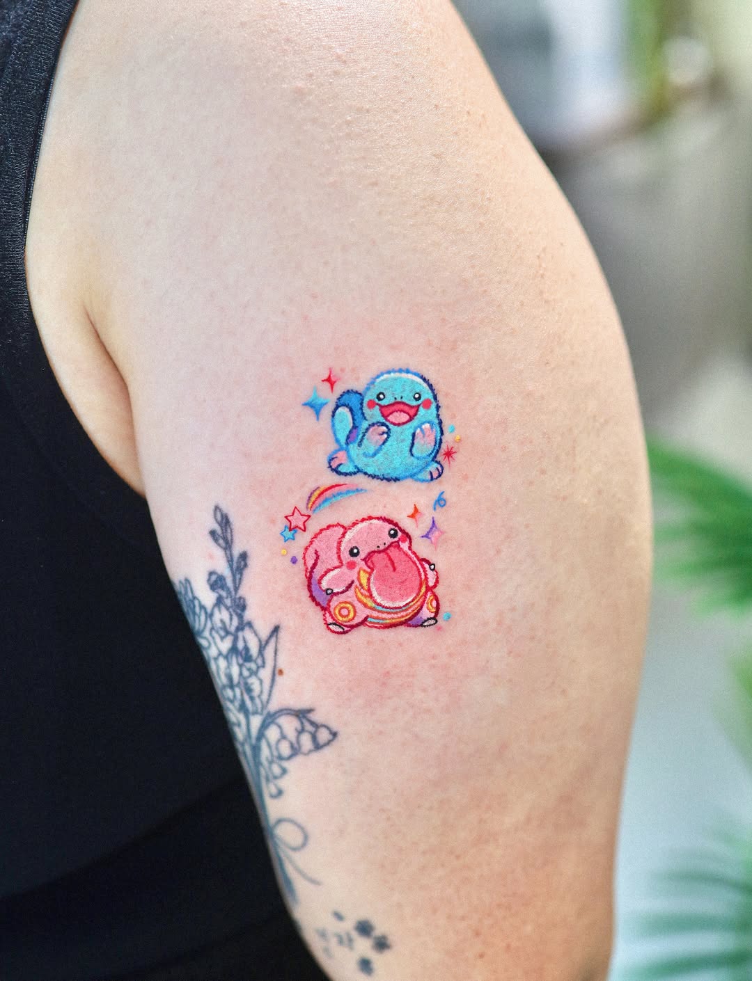 Tattoo by @kettle_tats โ new_school, anime