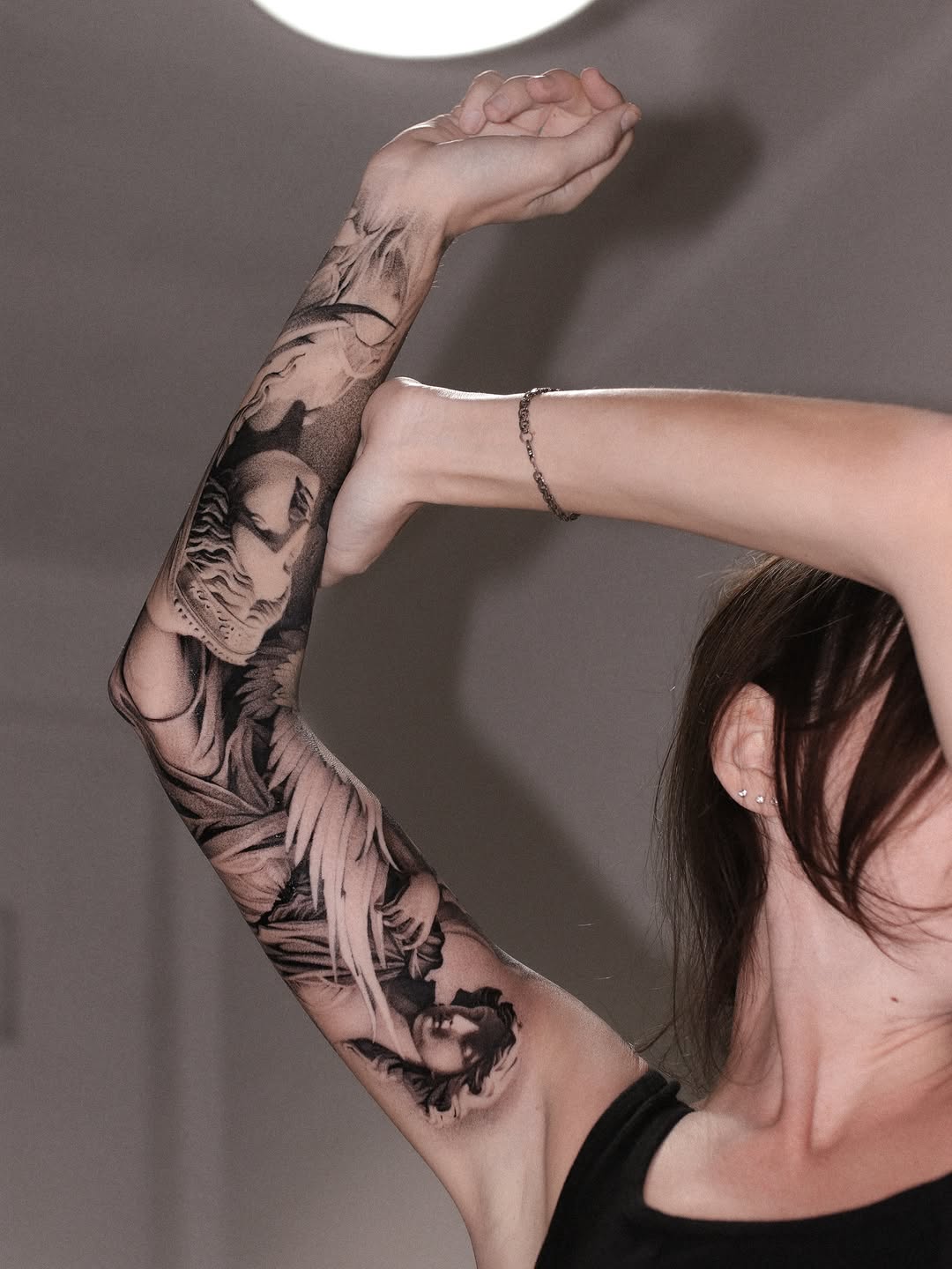Tattoo by @cot_tattoo — realism, black_and_grey