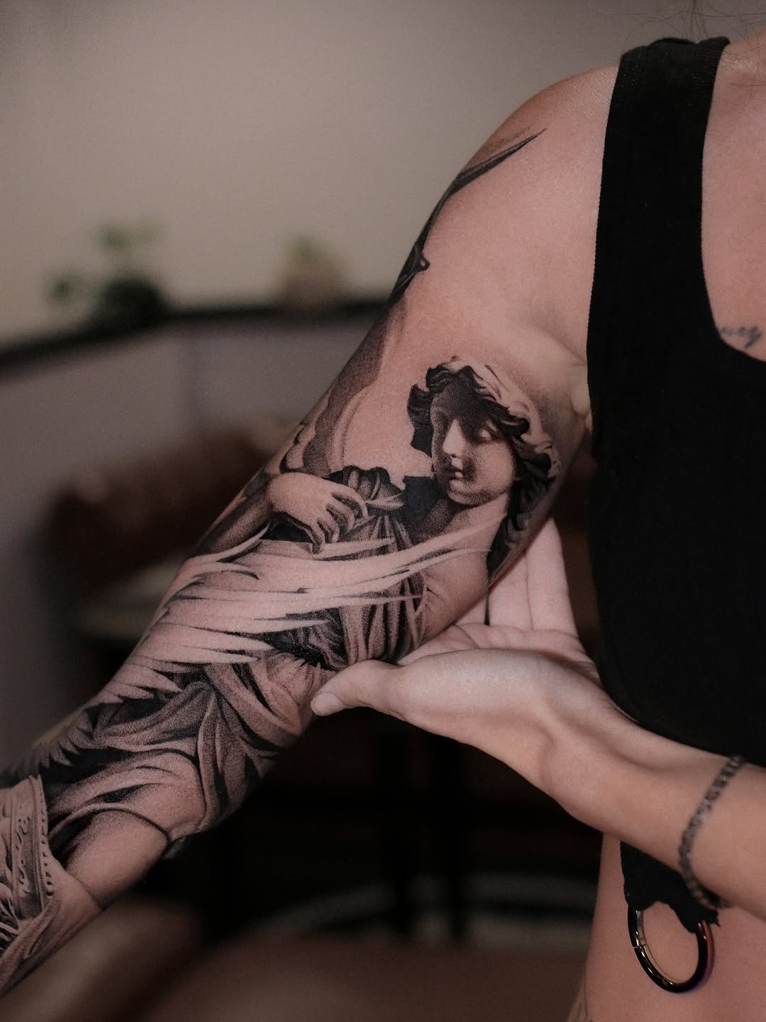 Tattoo by @cot_tattoo — realism, black_and_grey