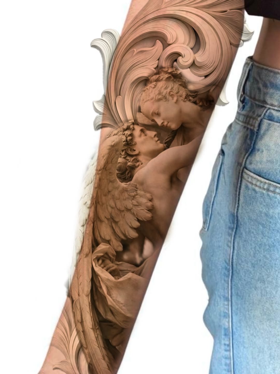 Tattoo by @cot_tattoo — realism, black_and_grey