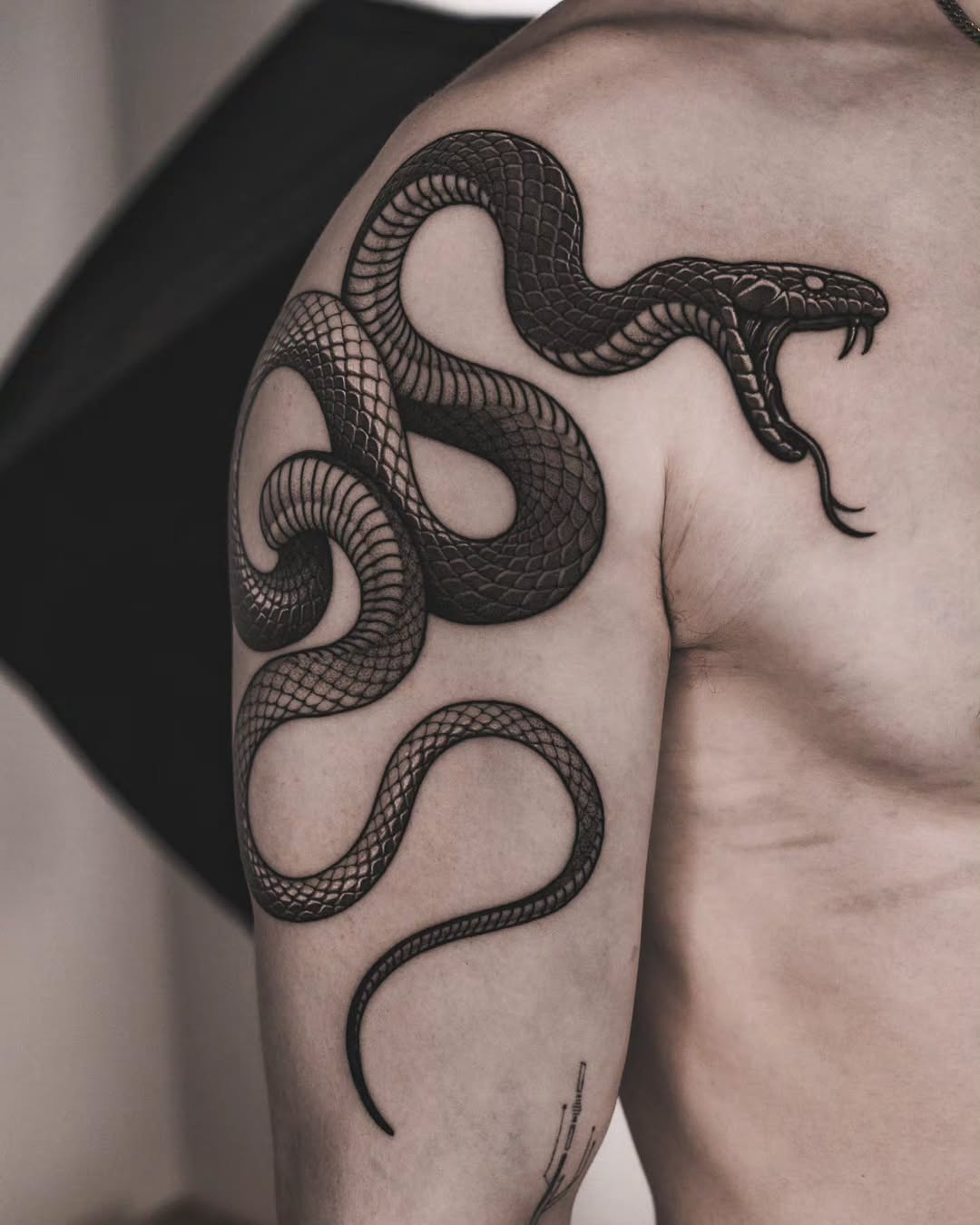 Tattoo by @koonoblk — black_and_grey, realism