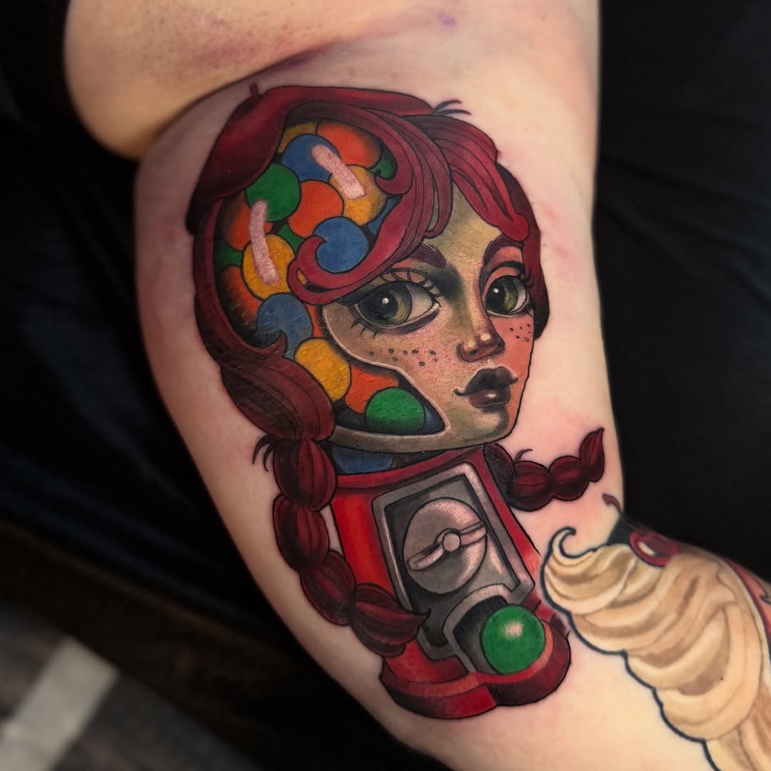 Tattoo by @jessbrowntattoos — new_school