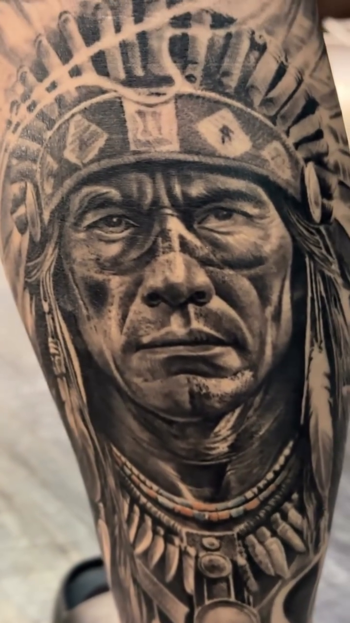 Tattoo work at Fort Wayne Tattoo Convention 2026