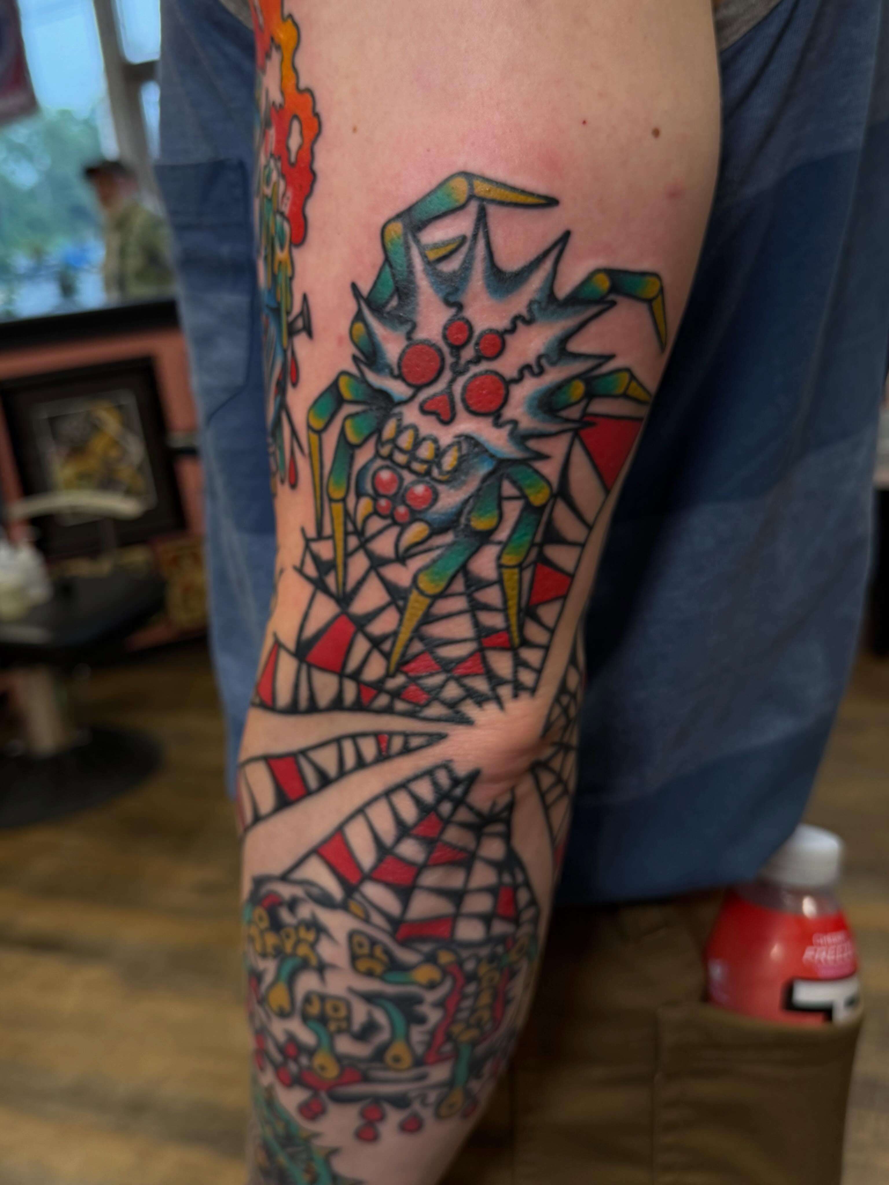 Tattoo by @althetattooer — geometric