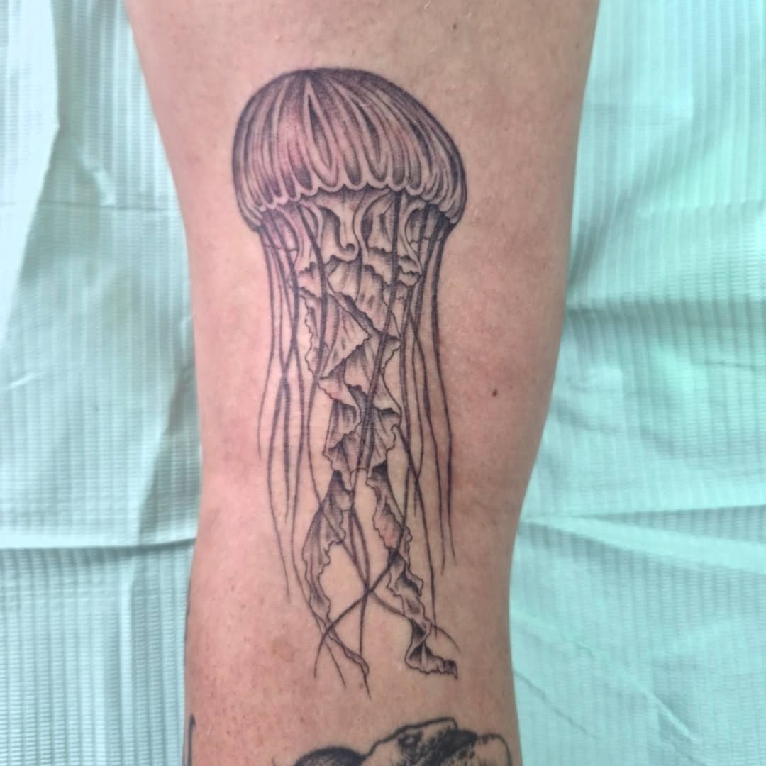 Tattoo by @therealchrisbell — black_and_grey, realism