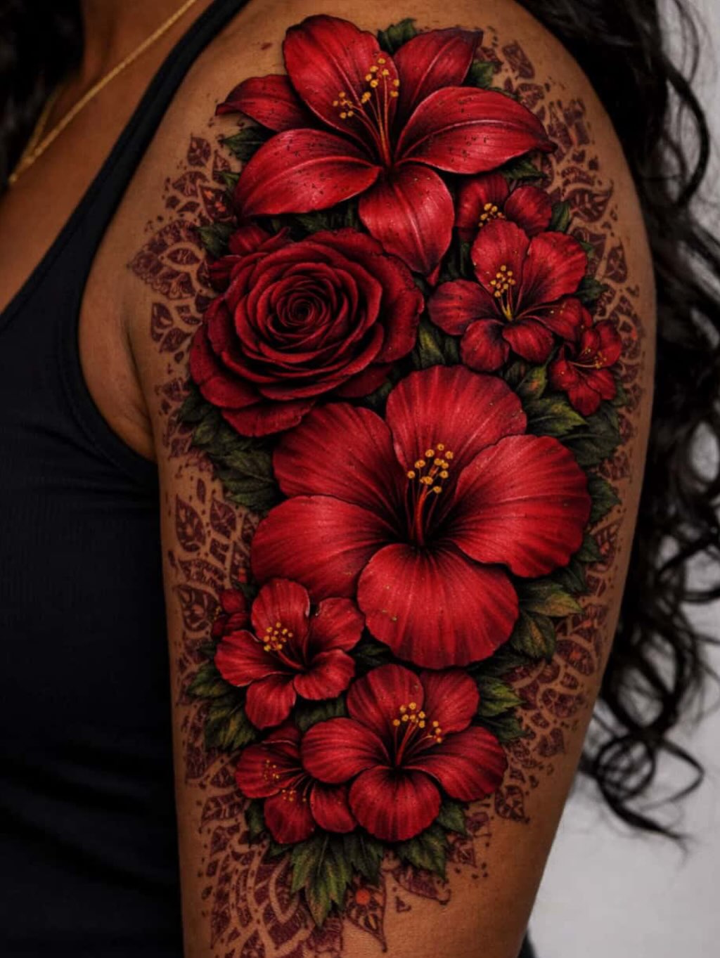 Tattoo by @tattedbytrinn — realism, ornamental