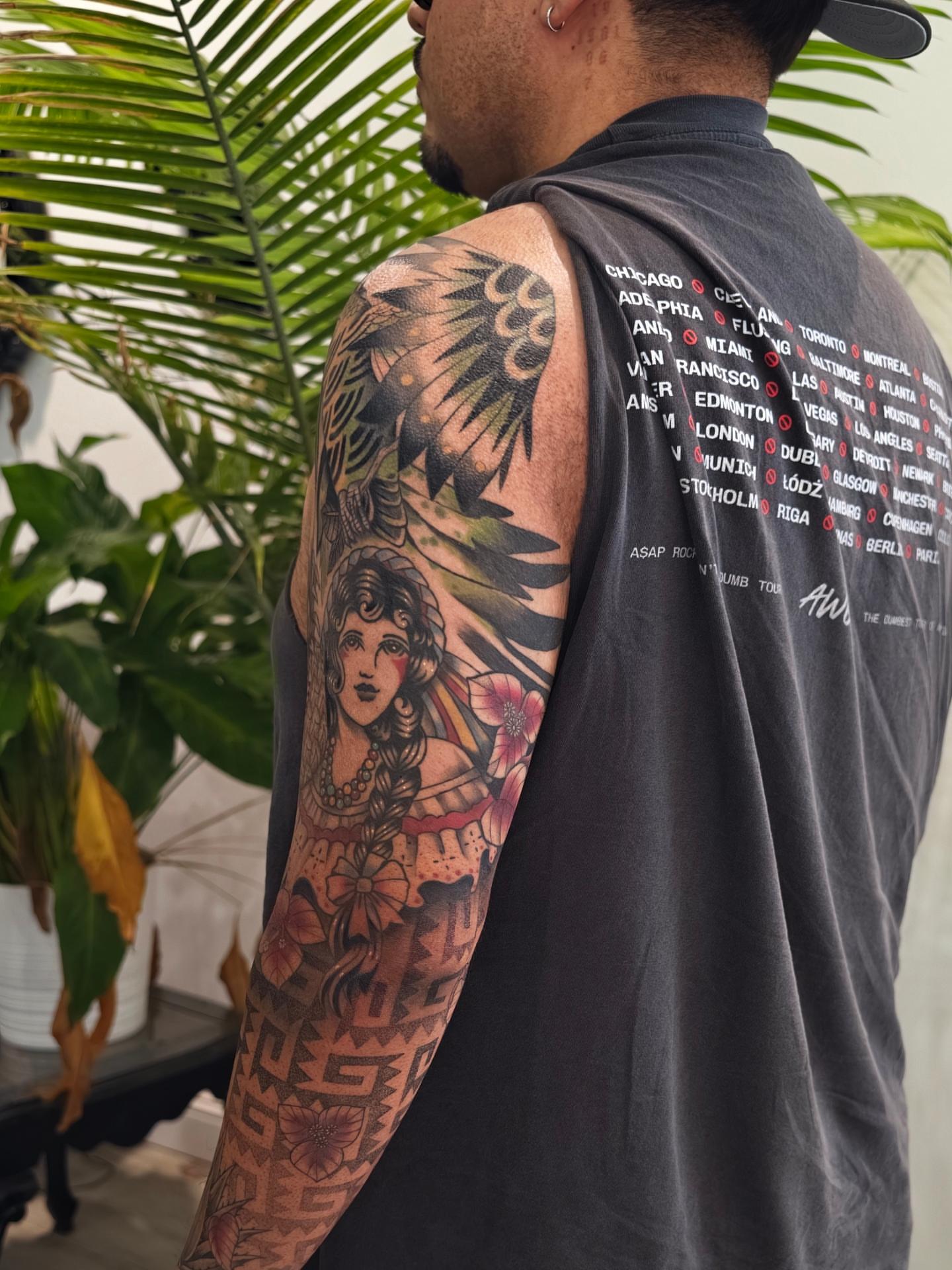 Tattoo by @jess.psychedelia — american_traditional, realism