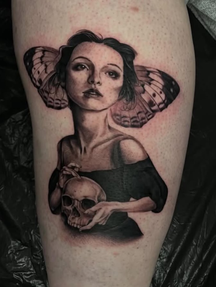 Tattoo by @tattoosbyhayven — realism, dark_realism