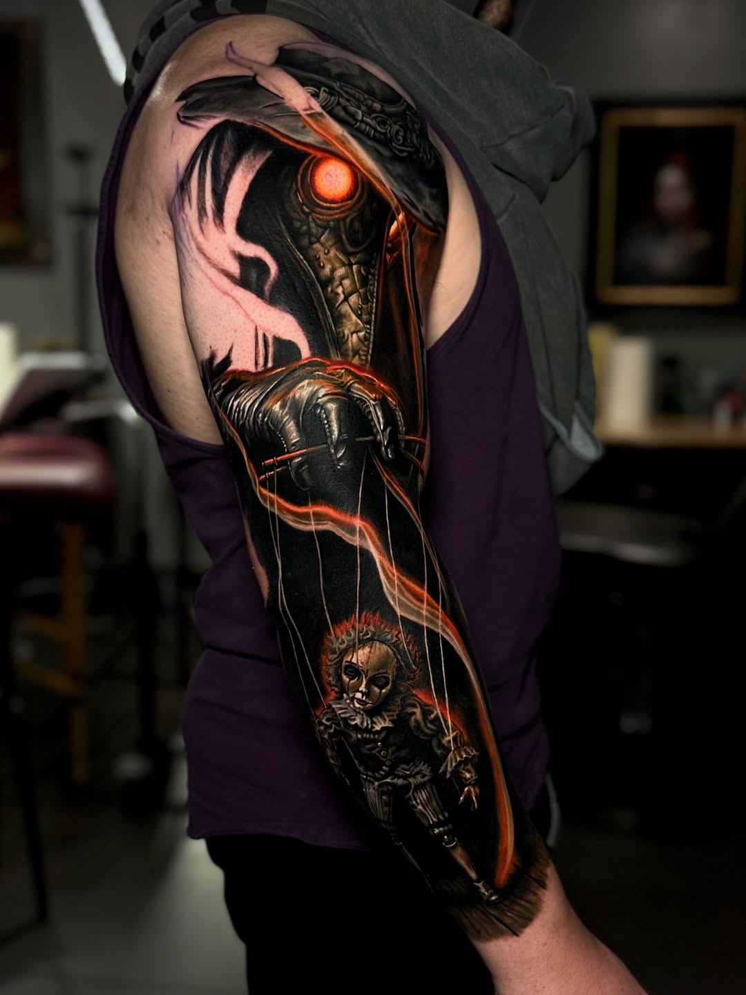 Tattoo by @mattvaught_tattoo — realism, dark_realism