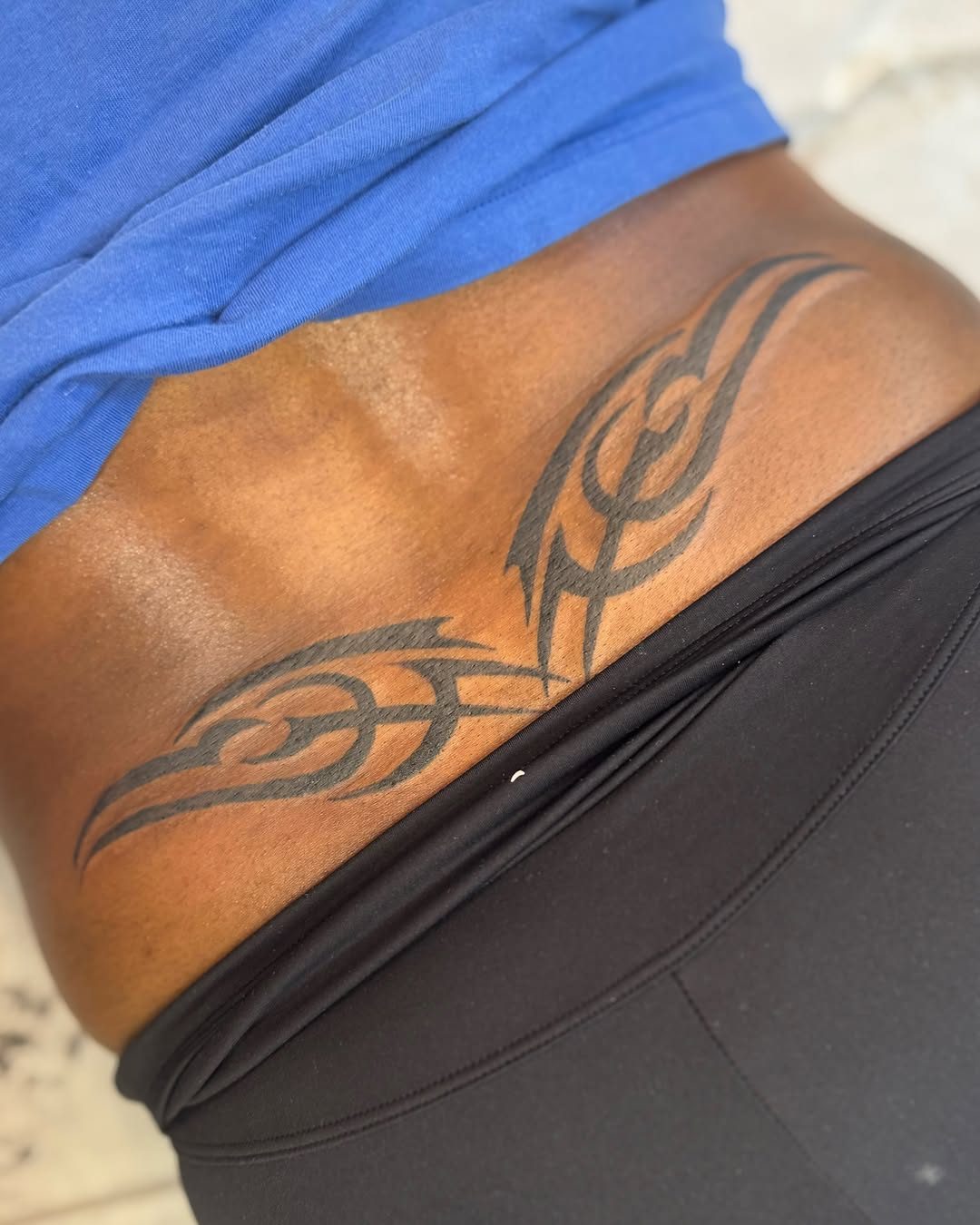 Tattoo by @roach__b — tribal