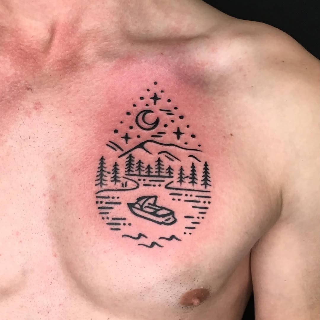 Tattoo by @linesofblack — fine_line, minimalist