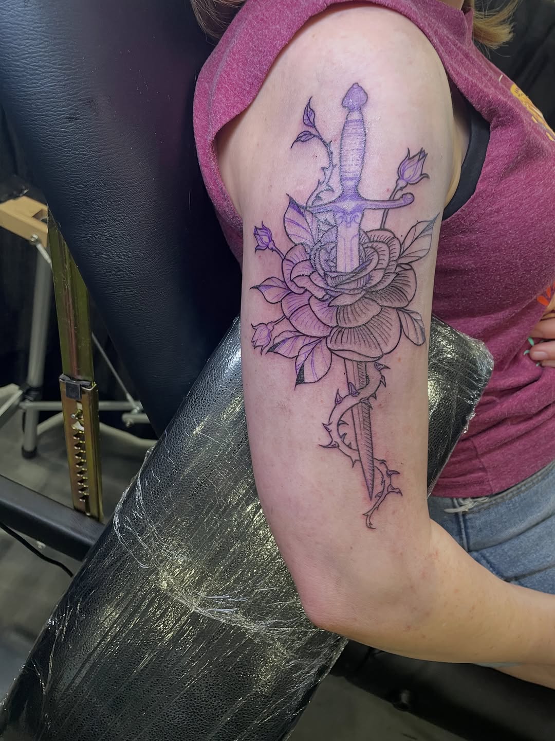Tattoo by @artfulrebellion_ink — fine_line, black_and_grey