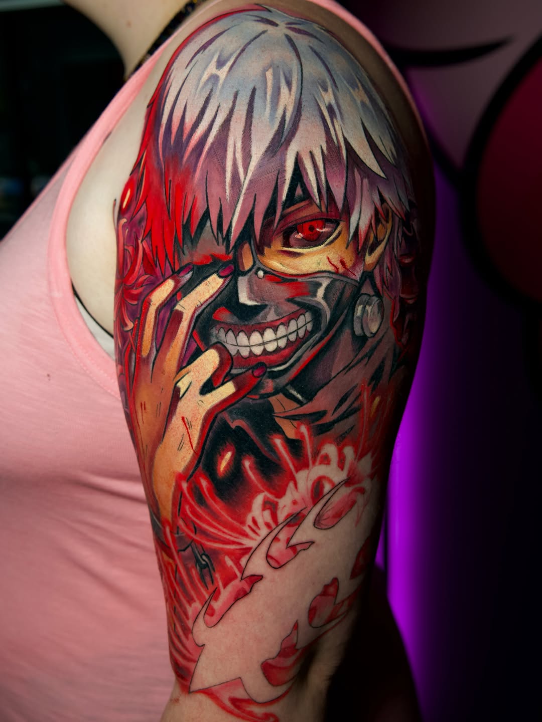Tattoo by @nightcitytattoos β anime, realism