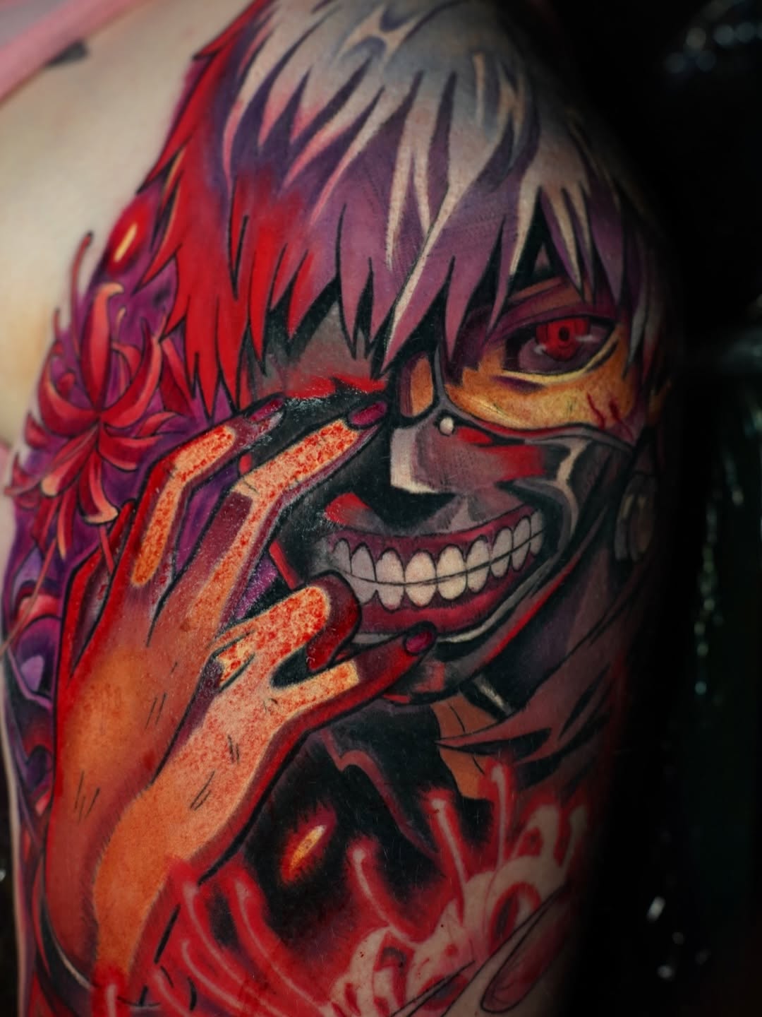 Tattoo by @nightcitytattoos β anime, realism
