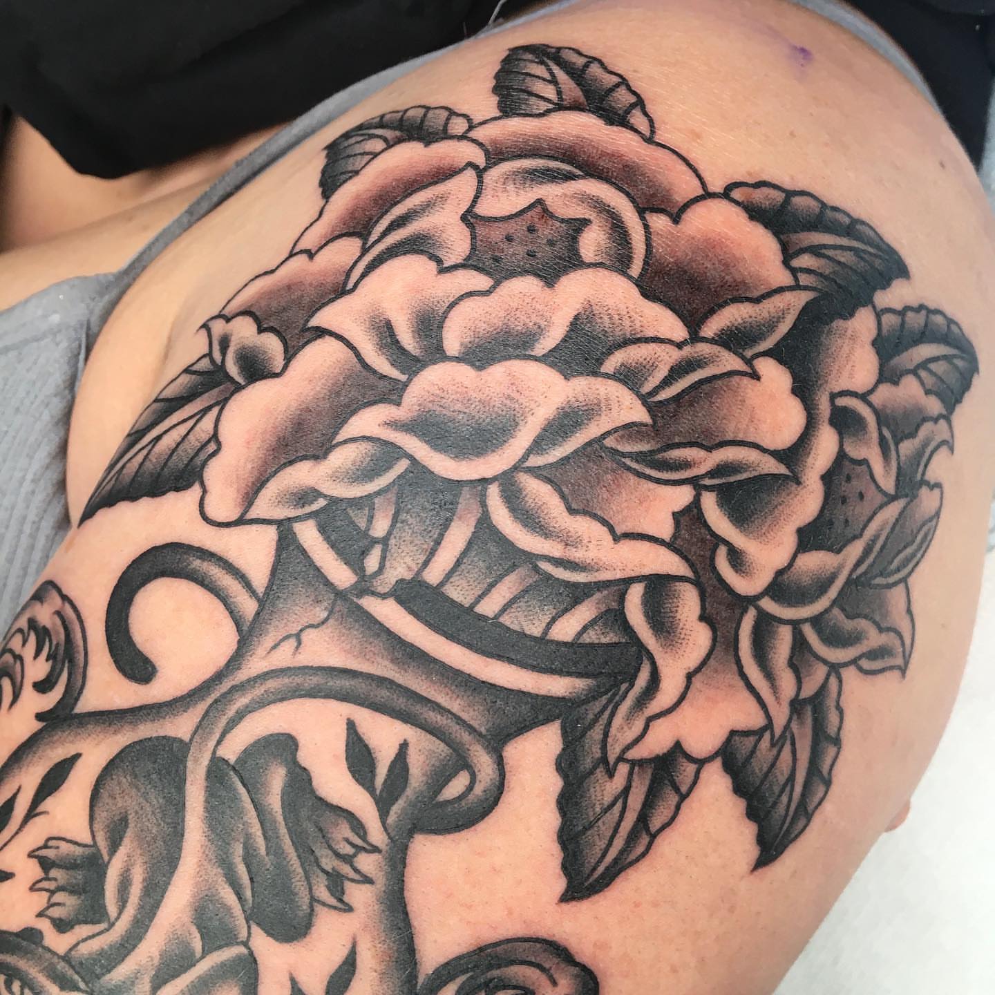 Tattoo by @marcpellantattoo — american_traditional