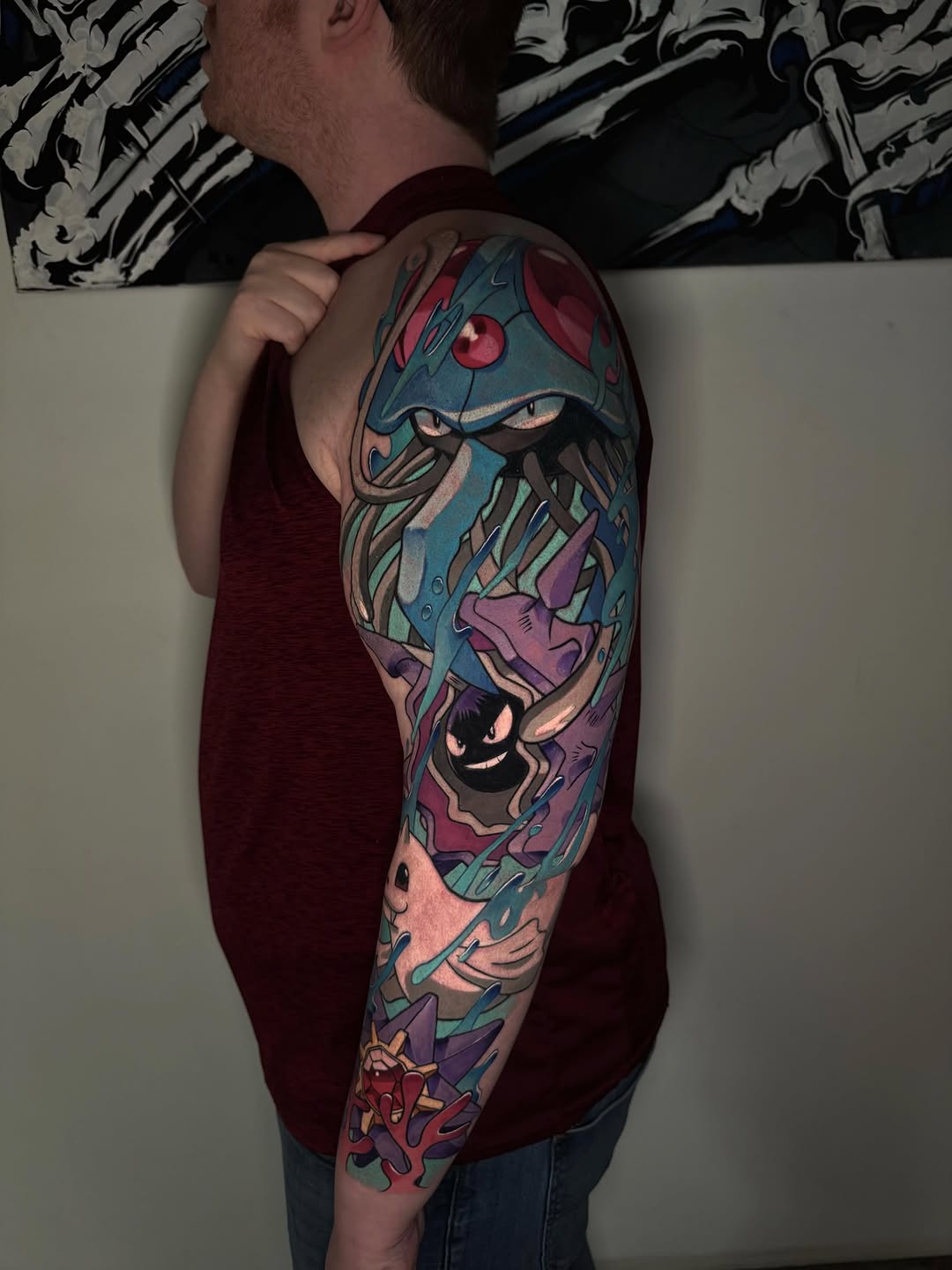 Tattoo by @rustik_uno — anime