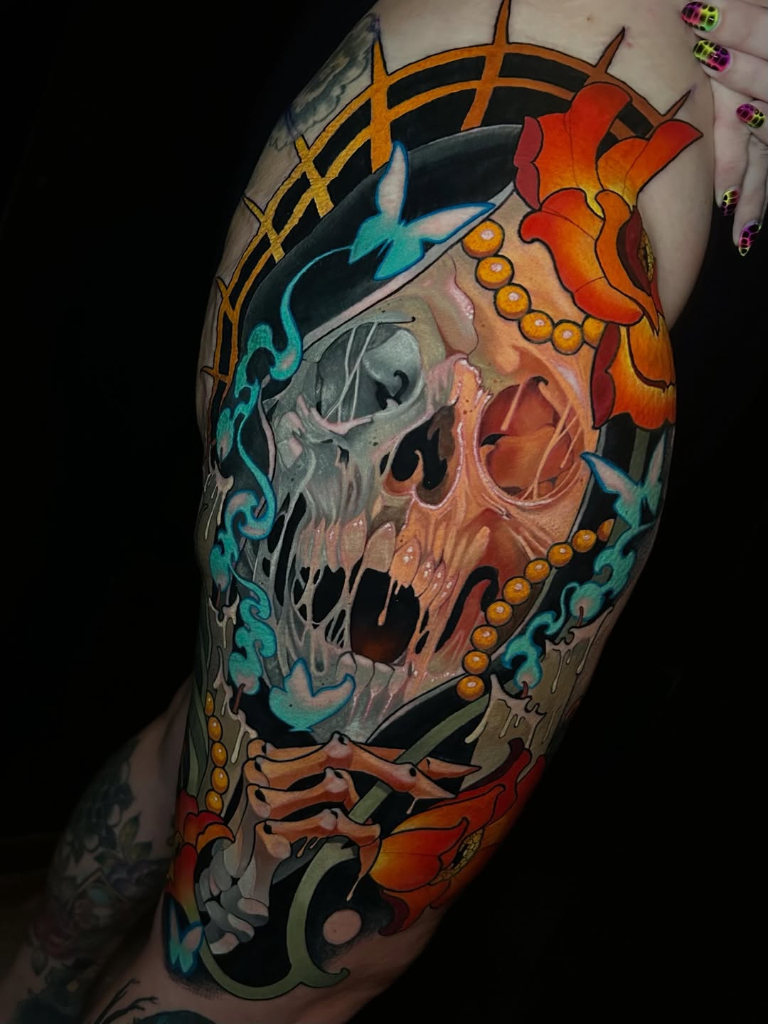 Tattoo by @teamrockettattoo — neo_traditional, dark_realism