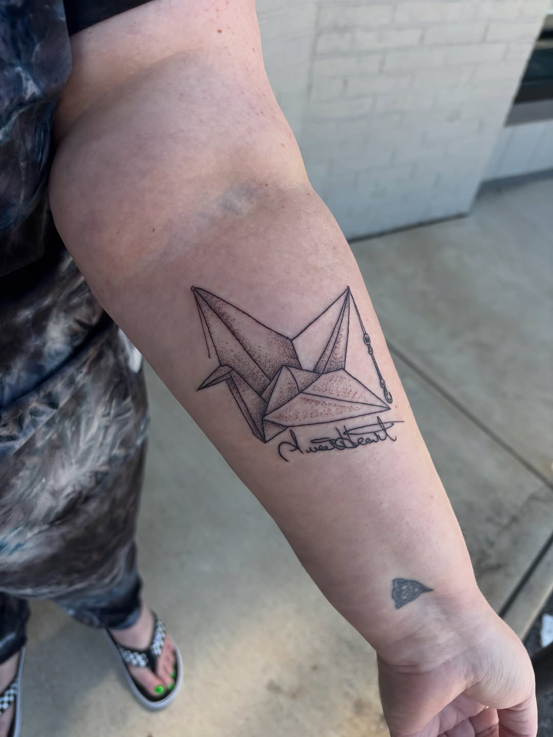 Tattoo by @zahaskytattoo — fine_line, lettering_script