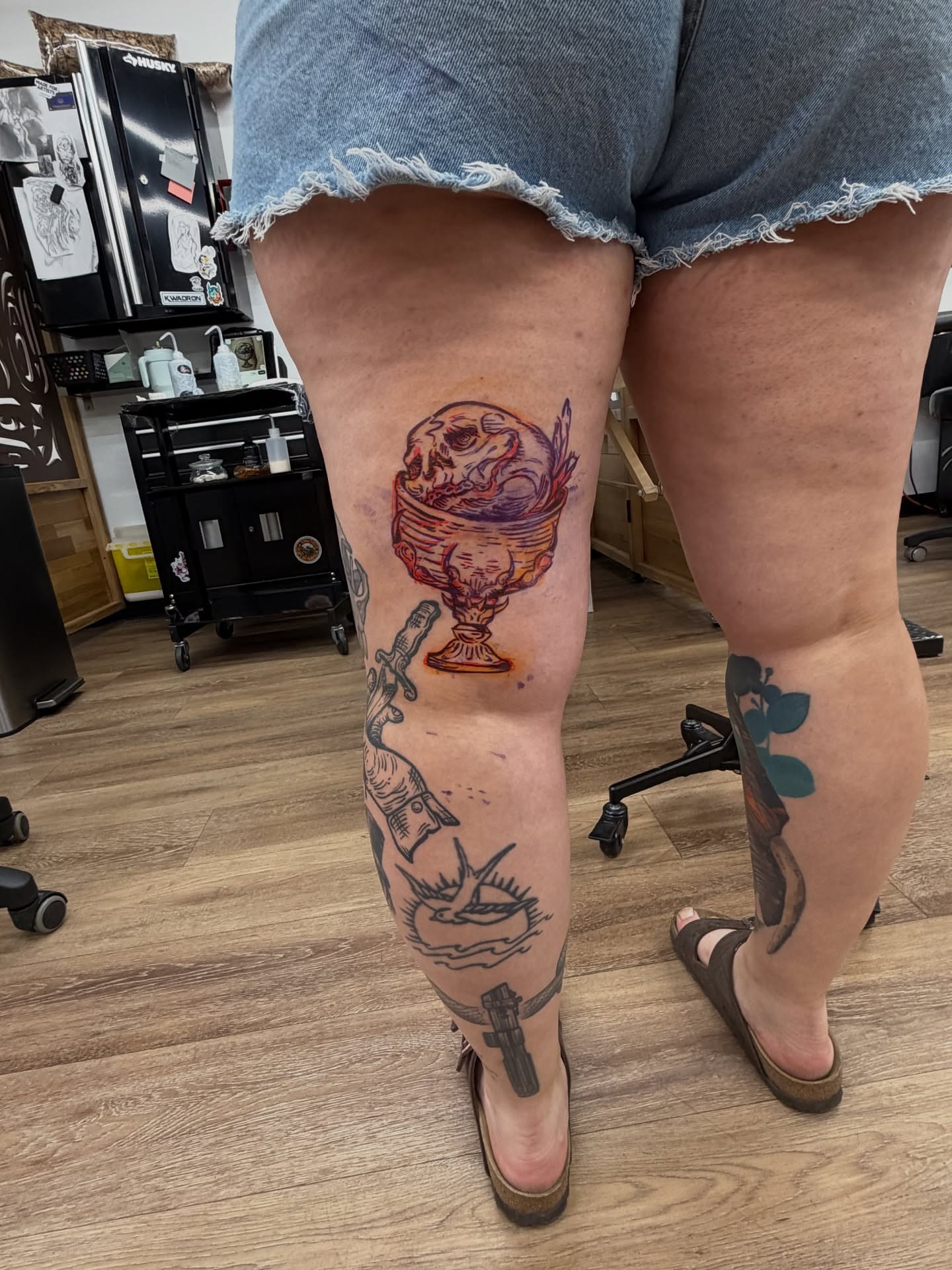 Tattoo by @sierrce — dotwork