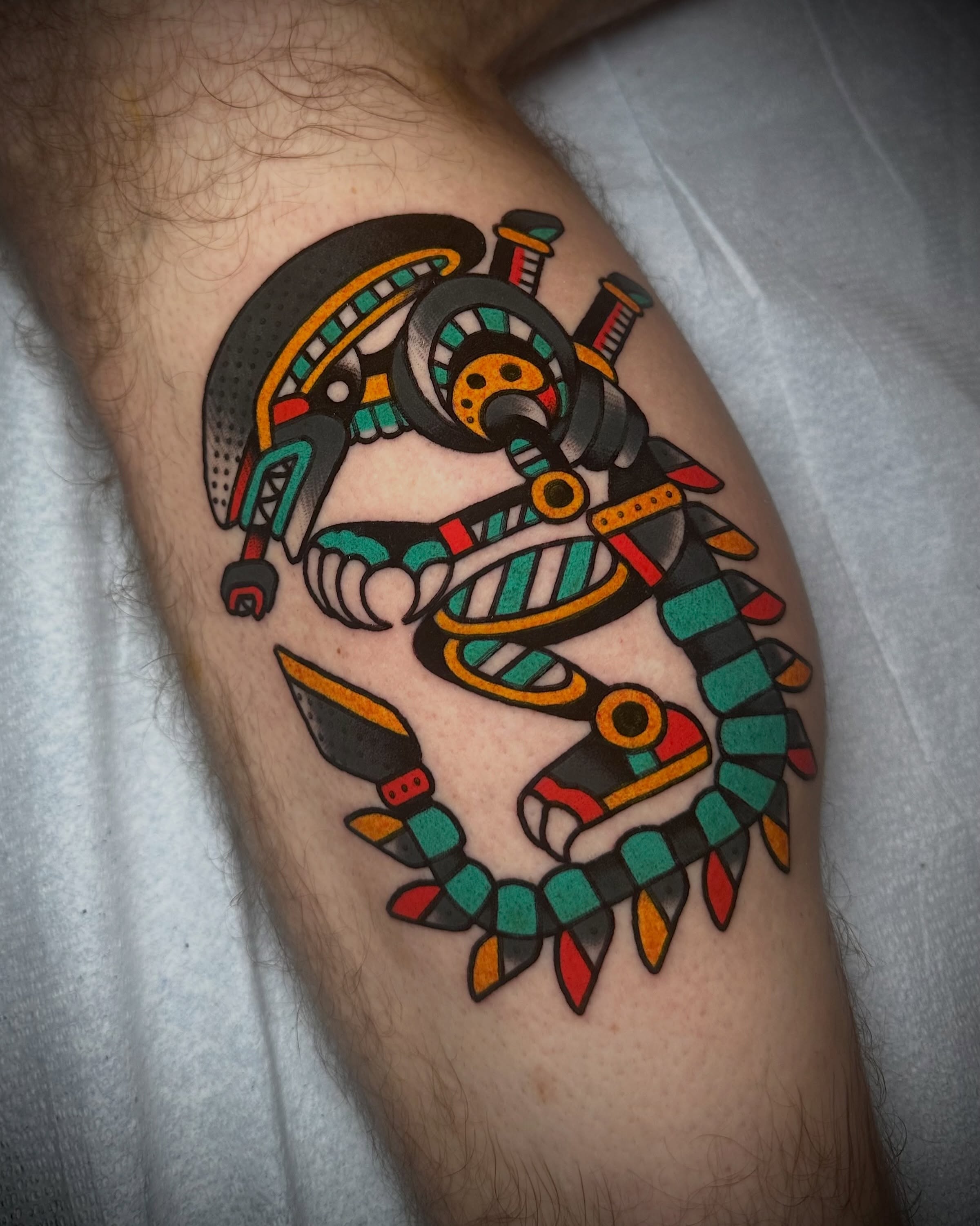 Tattoo by @_losifer — geometric