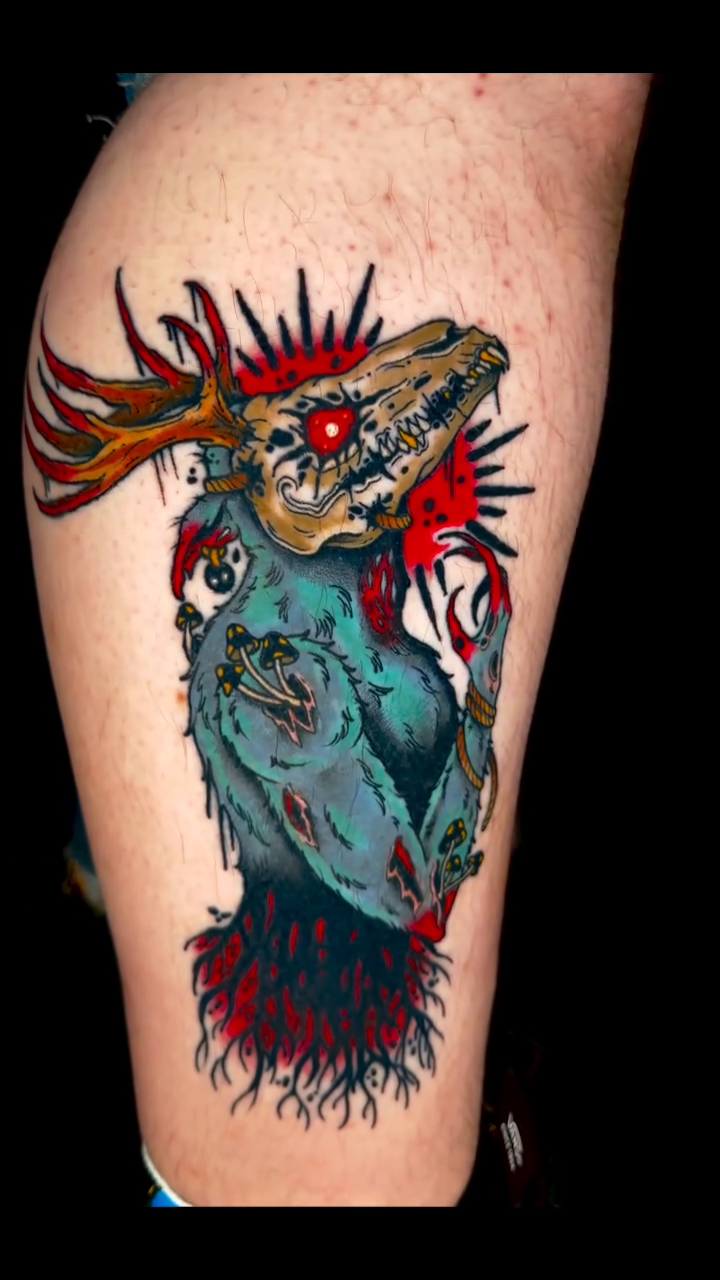 Tattoo by @trentonhtattoos — neo_traditional, dark_realism