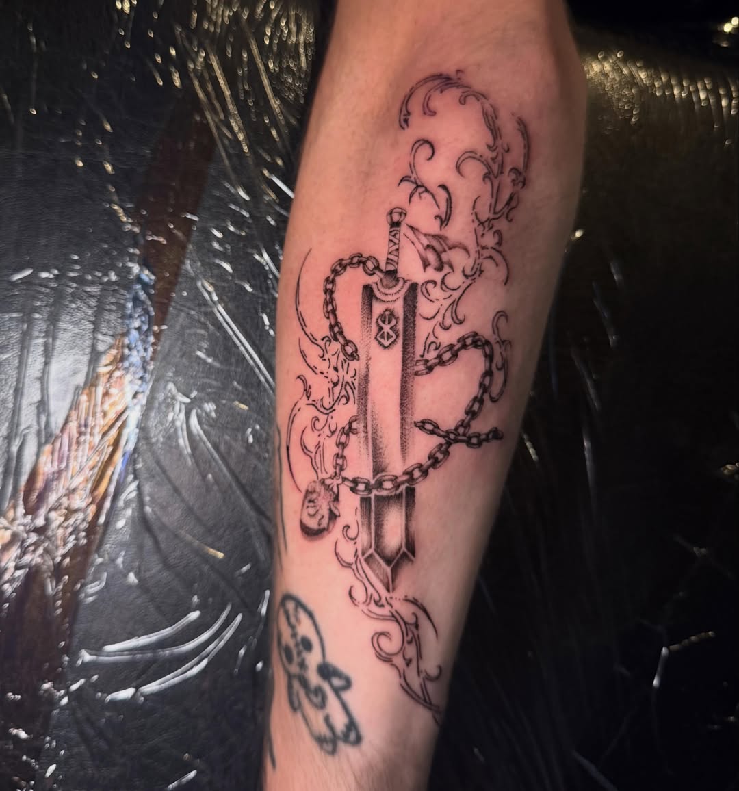 Tattoo by @ava_defalco — black_and_grey