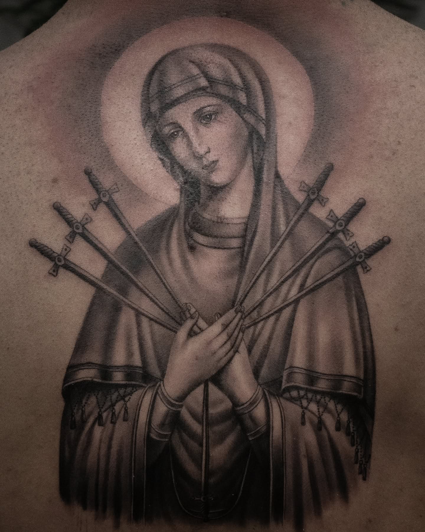 Tattoo by @glitchnstein β black_and_grey, realism