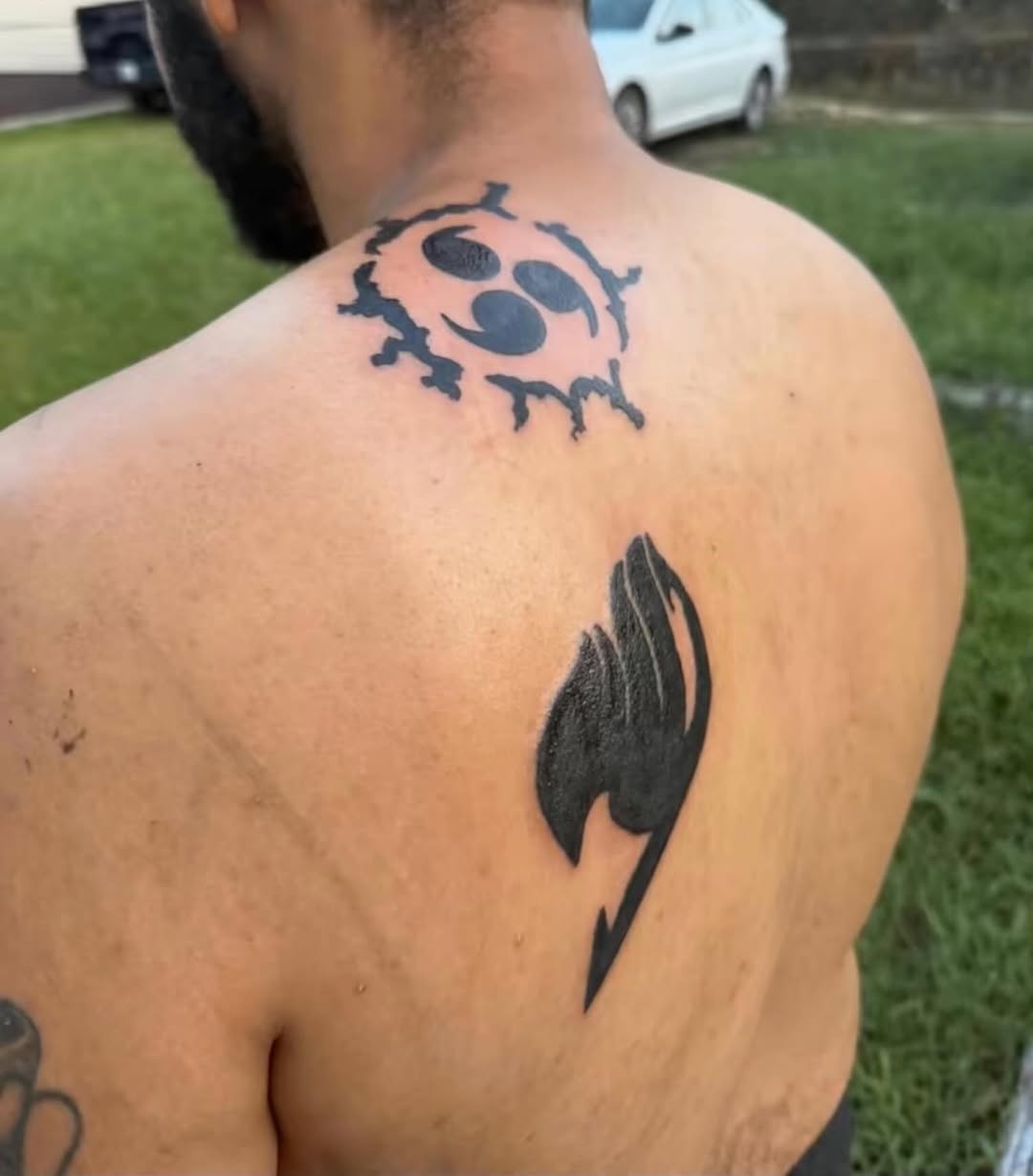 Tattoo by @tattooprettybham — blackwork