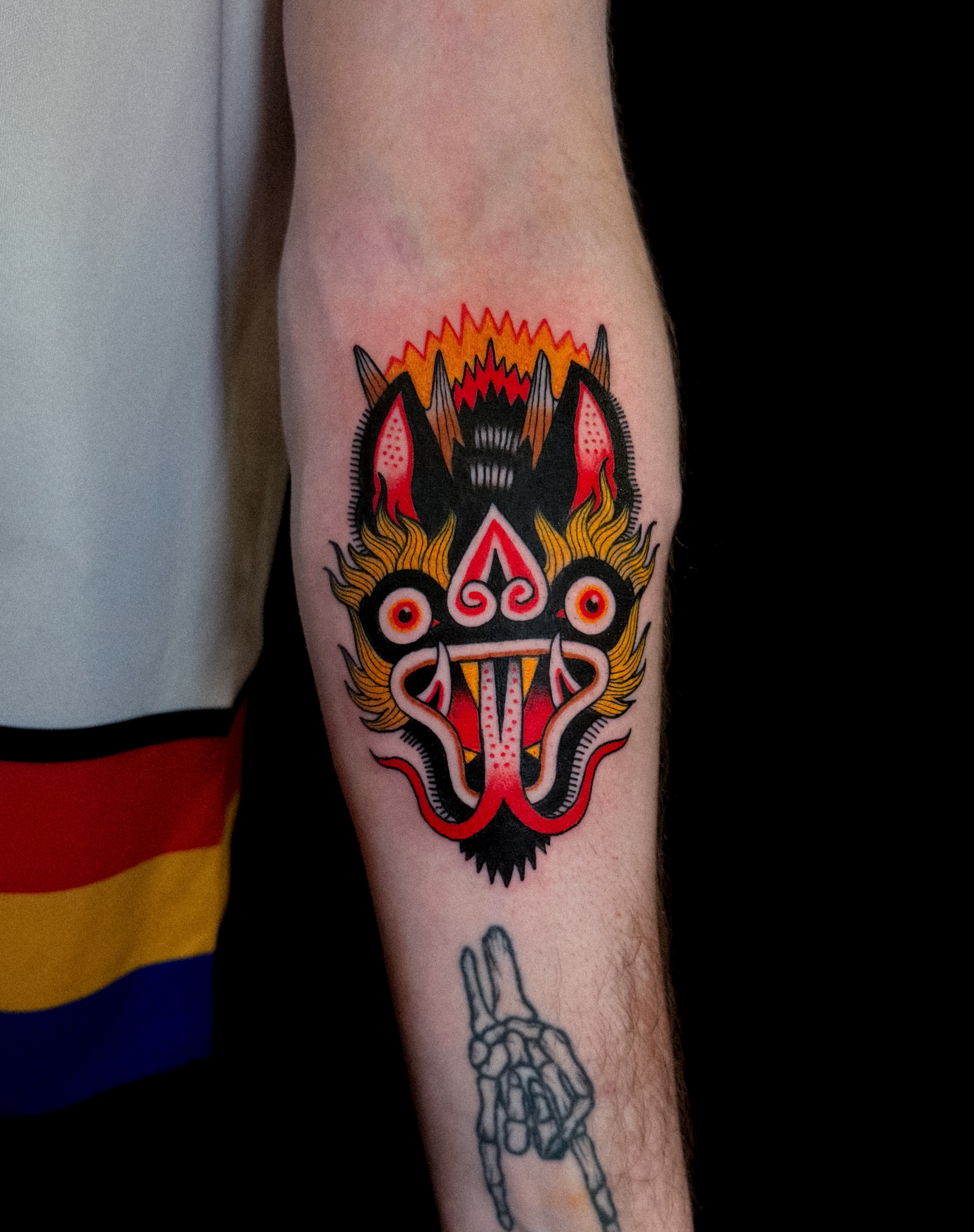 Tattoo by @rogerkampo — american_traditional