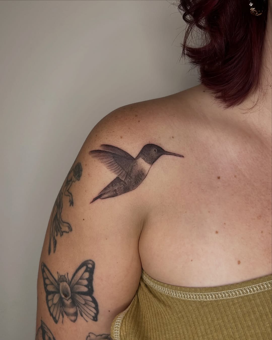 Tattoo by @lampladytattoos — realism, black_and_grey