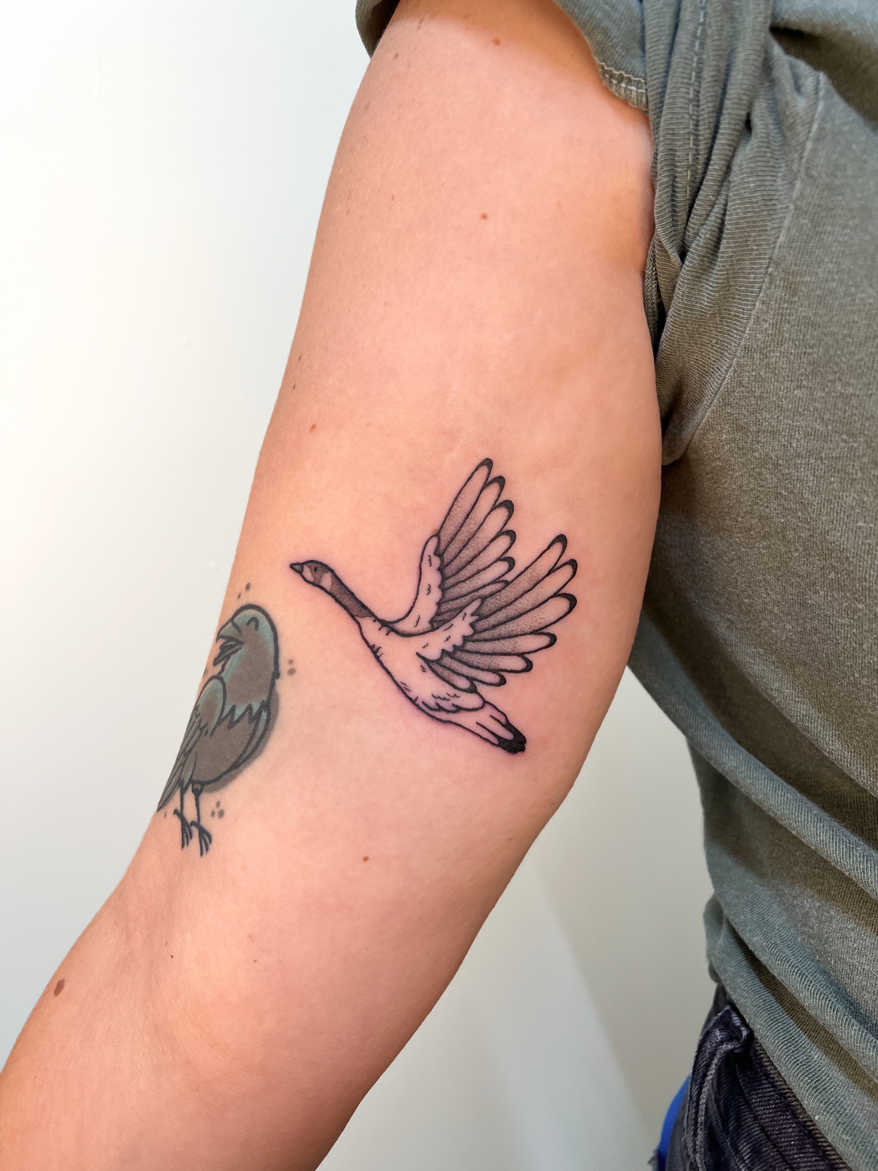 Tattoo by @loganbeauseigle — black_and_grey