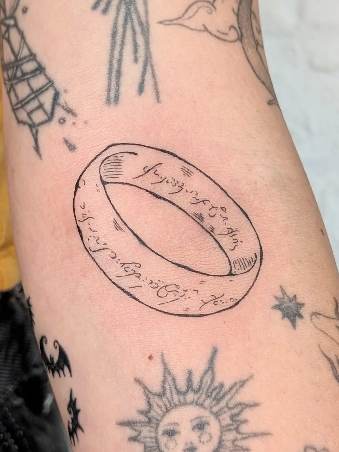 Tattoo by @milagujastattoo — lettering_script, fine_line