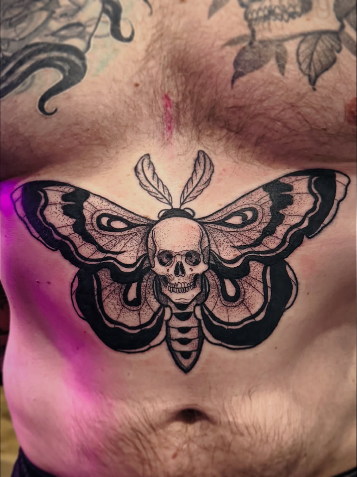 Tattoo by @adam.tattoos — black_and_grey