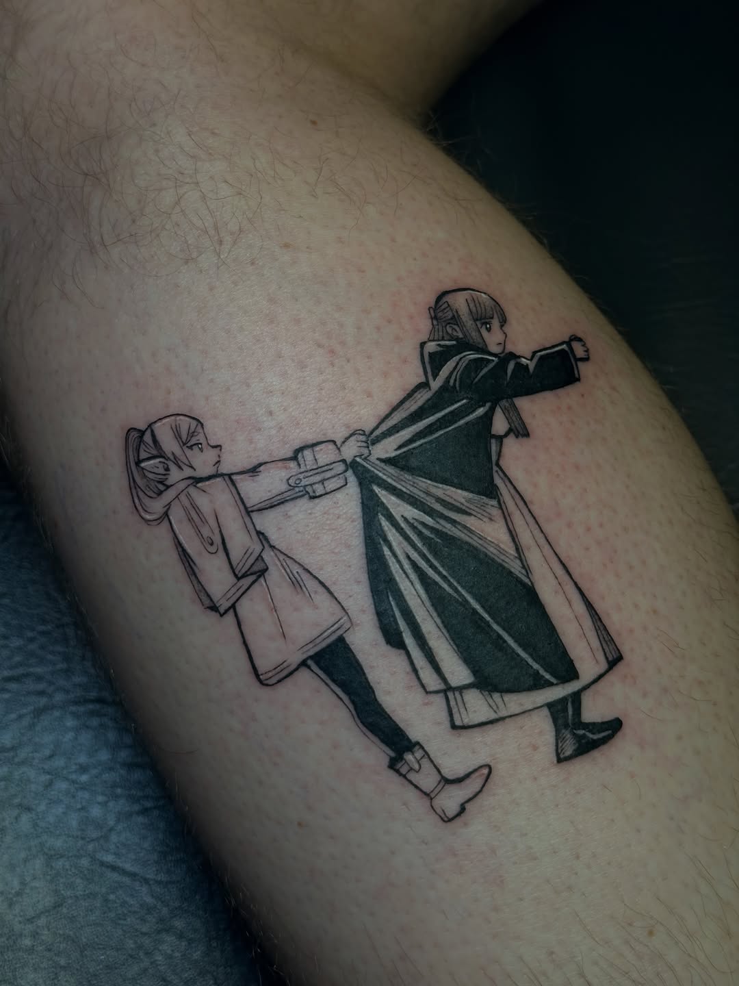 Tattoo by @inkygremlin — anime