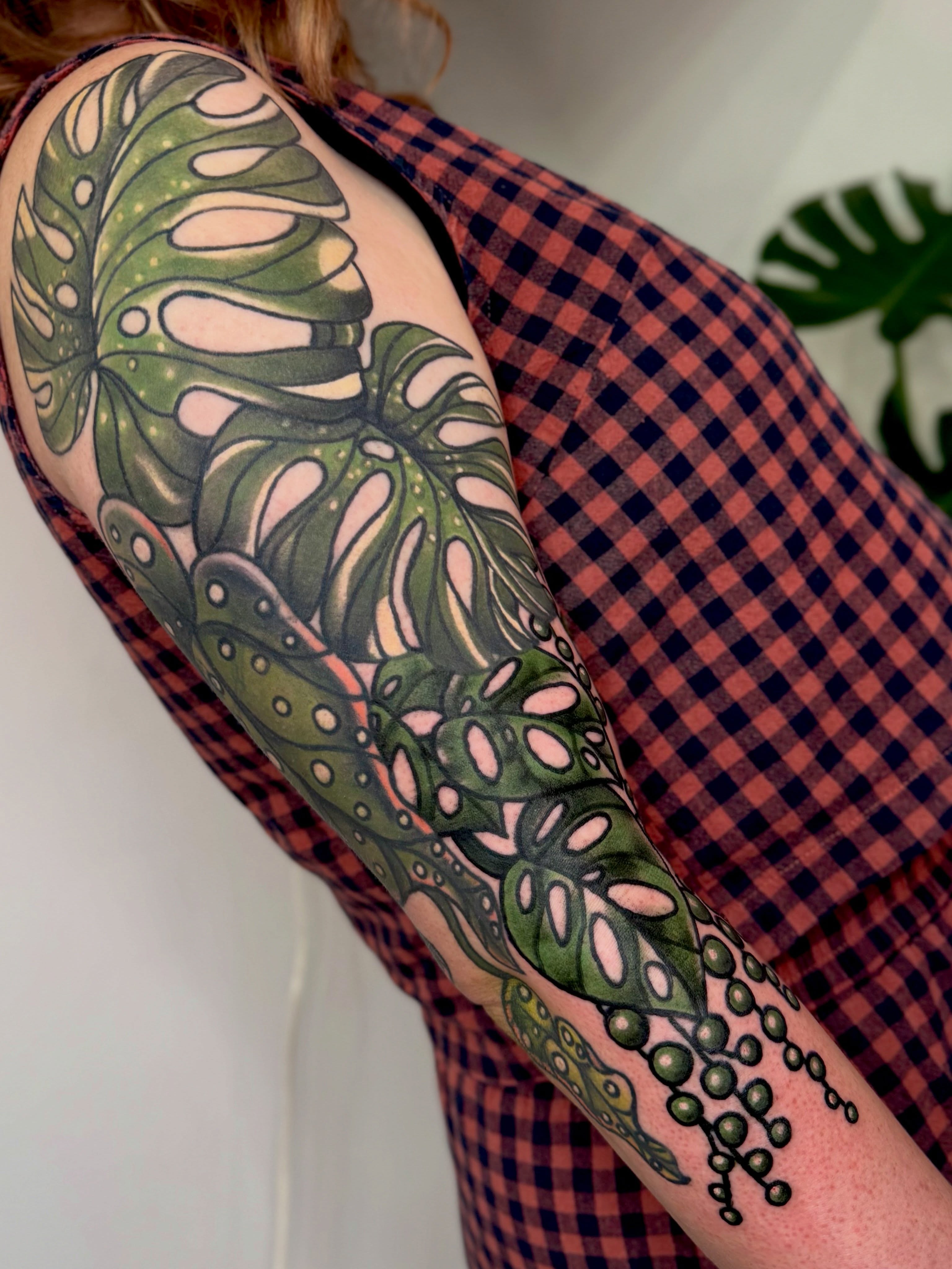 Tattoo by @electrababytattoo — dotwork