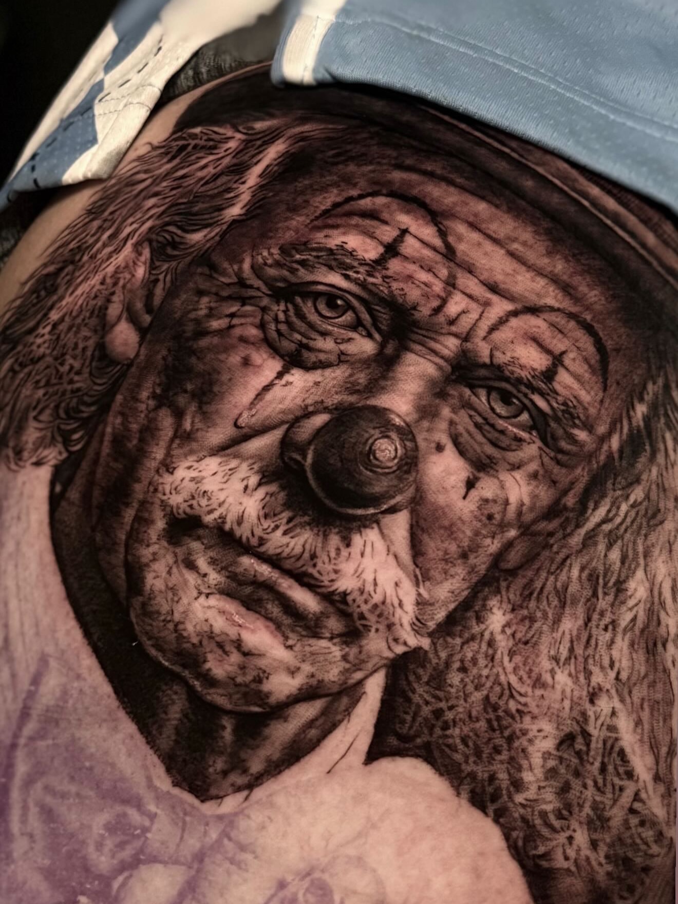 Tattoo by @morenotattoow — realism, black_and_grey