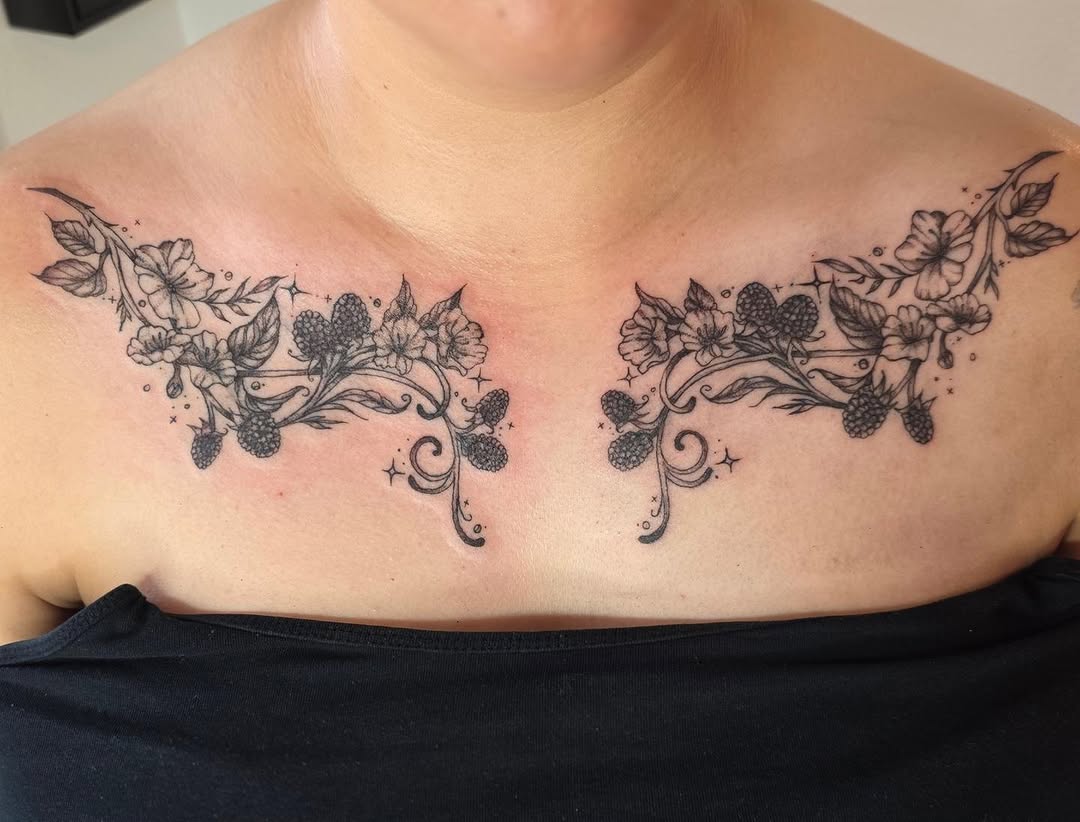 Tattoo by @junibugtat — fine_line, black_and_grey