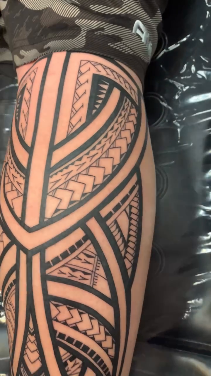 Tattoo by @dannytattoos โ tribal