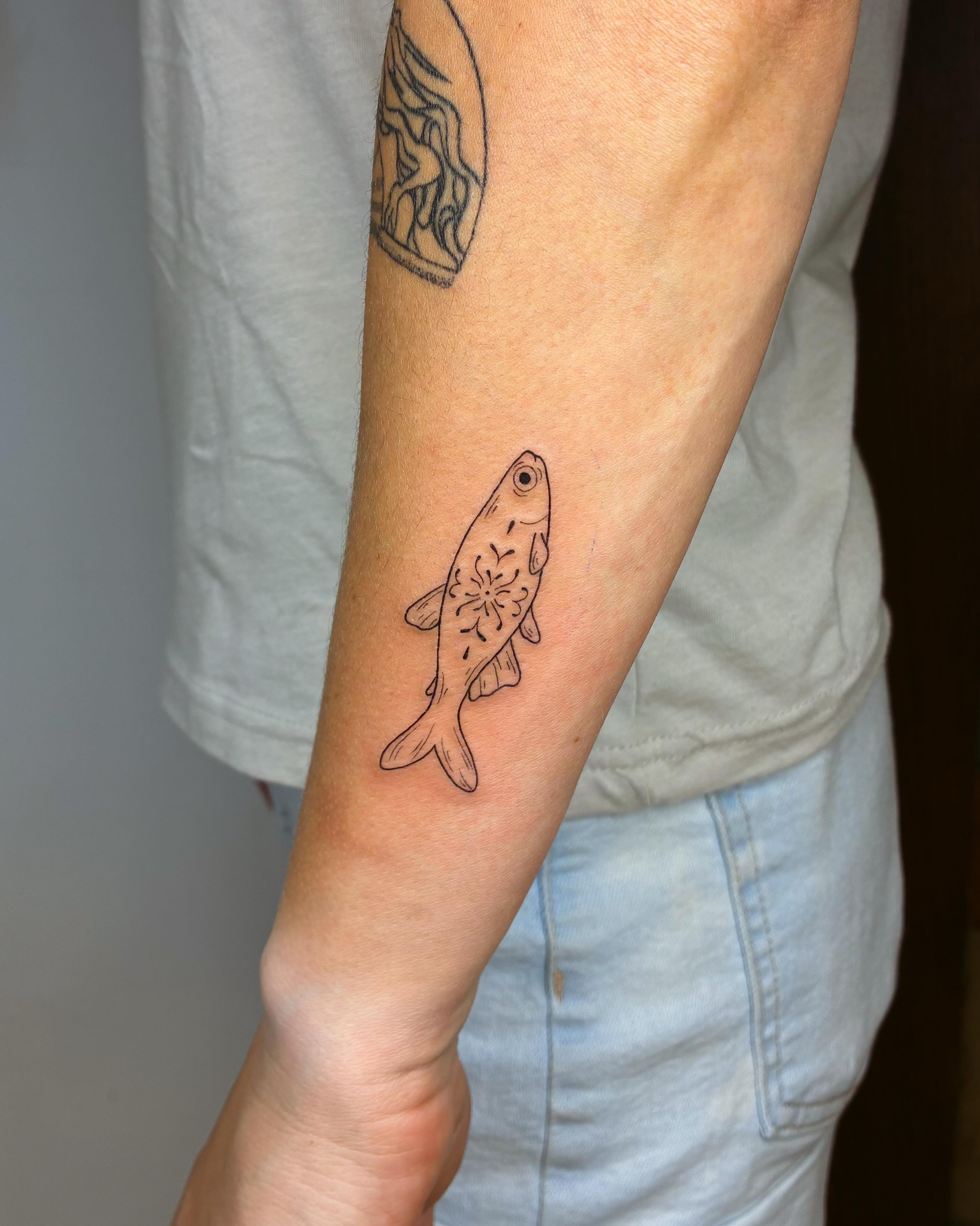 Tattoo by @lajusteligne — fine_line