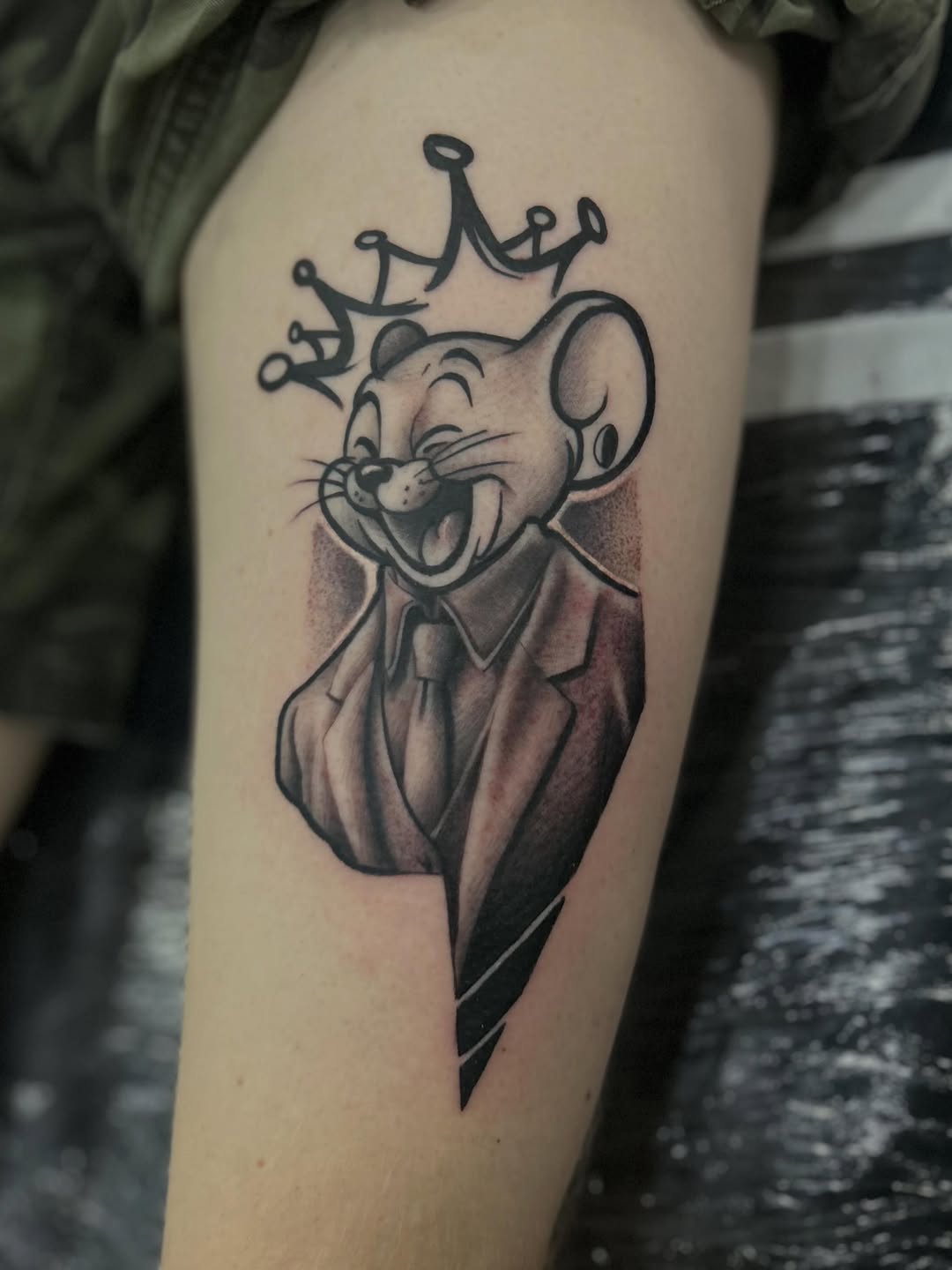 Tattoo by @brian.keith.tattoos — new_school, black_and_grey