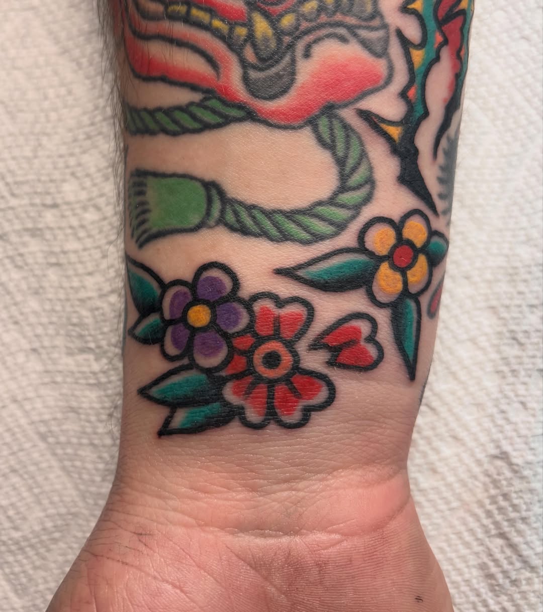 Tattoo by @stevereidtattoo — american_traditional