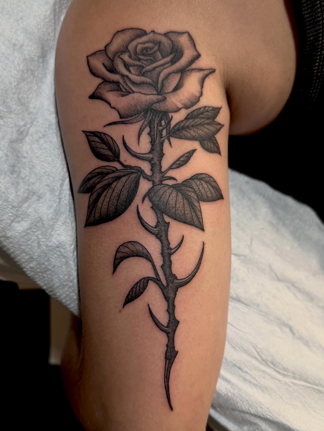 Tattoo by @rockyburley โ black_and_grey, realism
