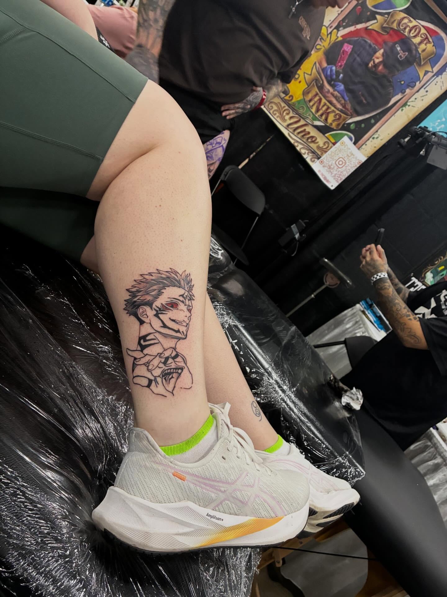Tattoo by @unobhmg — anime
